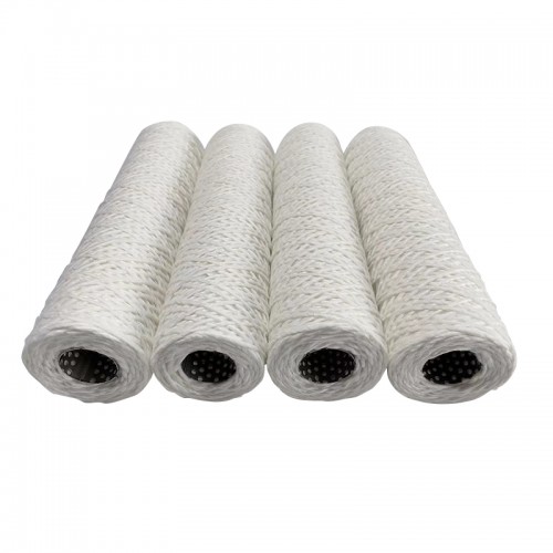 Wire winding filter element