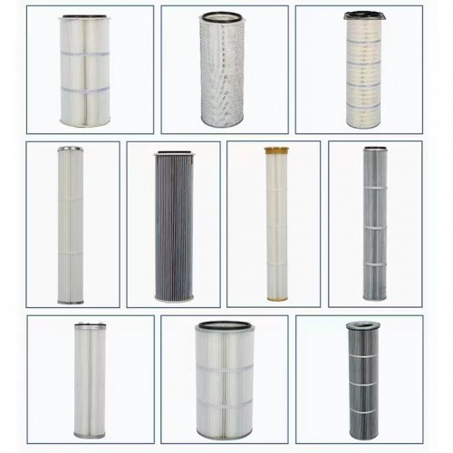 Dedusting cartridge / filter element